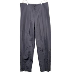 FedEx Mens VF Imagewear Nylon Pants Blue Size Small Zip Ankles